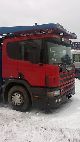 2001 Scania  P124 Truck over 7.5t Car carrier photo 1