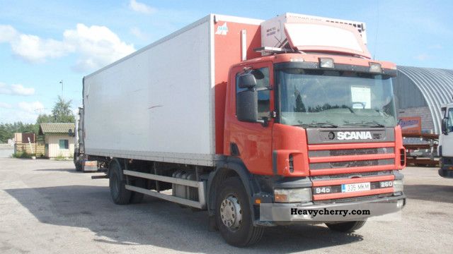 Scania 94 4x2 Cooling Box Lift 1996 Refrigerator Body Truck Photo And 