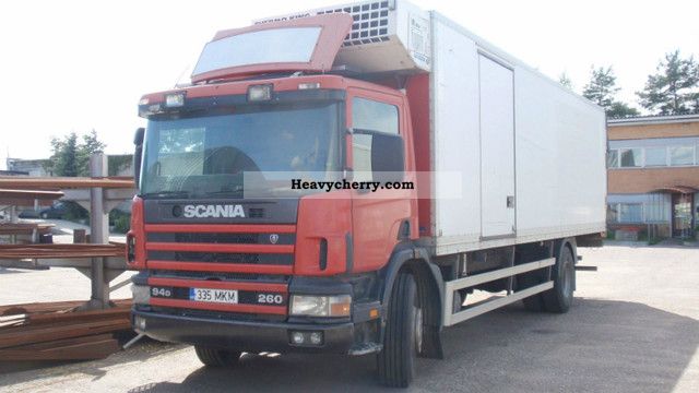 Scania 94 4x2 Cooling Box Lift 1996 Refrigerator Body Truck Photo And 