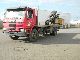 1995 Scania  P93 250CH Truck over 7.5t Truck-mounted crane photo 1