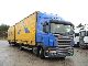 2006 Scania  R230 + trailer BDF 120m3 Truck over 7.5t Stake body and tarpaulin photo 1
