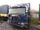 2001 Scania  G94 Truck over 7.5t Stake body and tarpaulin photo 1