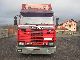 1991 Scania  360.380.typ 113 113 360.pritcheplane in top Truck over 7.5t Stake body and tarpaulin photo 3