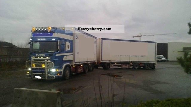 2006 Scania  R580 Semi-trailer truck Standard tractor/trailer unit photo