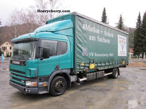 1997 Scania  94 D 260 7.75 m Jumbowechselbrückenfzg. Truck over 7.5t Swap chassis photo