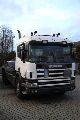 2000 Scania  340 B6X2 114G * 4 MEILLER Hook Truck over 7.5t Roll-off tipper photo 2