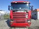 2005 Scania  124G 420 6x2 Euro 3 Truck over 7.5t Roll-off tipper photo 1