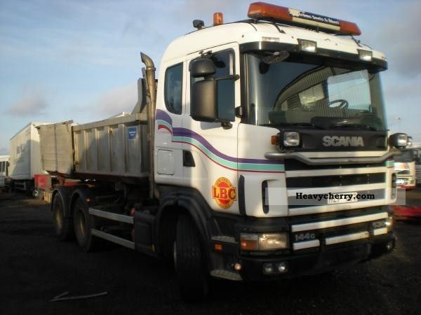 1999 Scania  144 6X4 Truck over 7.5t Tipper photo
