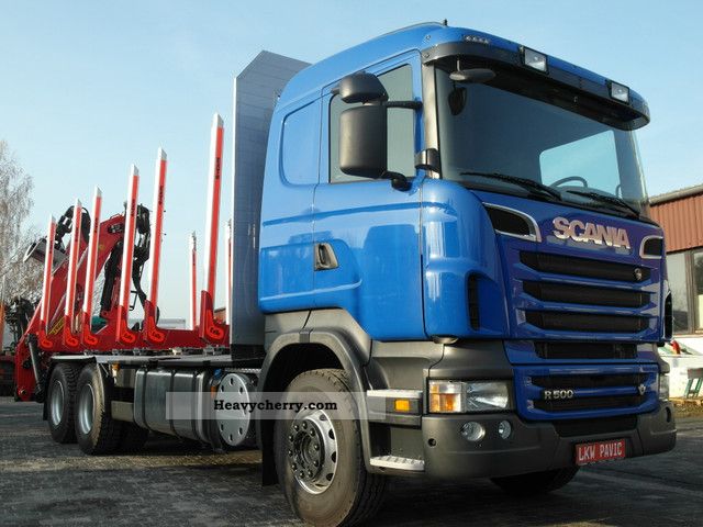 Scania R 500 CB 6 X 4 sheet retarder sheet € 5 2012 Timber ...