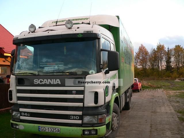 1998 Scania  94/310 KM Zestaw 6x2 tandem 59 500 NET Truck over 7.5t Box photo