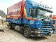 2000 Scania  124L 420 3 pages grain tipper AIR RETARDER Truck over 7.5t Tipper photo 2