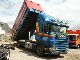 Scania  124L 420 3 pages grain tipper AIR RETARDER 2000 Stake body and tarpaulin photo