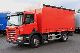 2008 Scania  P 270 DB, drinks 5.2m + LBW, tilt, Euro4 Truck over 7.5t Stake body and tarpaulin photo 6