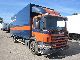 1998 Scania  P94 Truck over 7.5t Stake body and tarpaulin photo 1