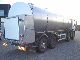 2002 Scania  114 340 8x2 / 6 milk tank Truck over 7.5t Food Carrier photo 5