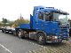 Scania  400 + flatbed trailers and Aluminum ramps Tüv 1998 Other semi-trailer trucks photo