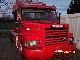Scania  Hauber with swap 1992 Standard tractor/trailer unit photo