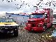 1992 Scania  Hauber with swap Semi-trailer truck Standard tractor/trailer unit photo 4