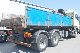 1996 Scania  124 6x2 tipper + crane Hiab 140 Truck over 7.5t Truck-mounted crane photo 2