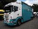 Scania  R380 Highline glass van with rear crane 2006 Other trucks over 7 photo