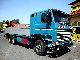 1988 Scania  142M 430HP V8 6x4 crane 13.6 m 105 long-distance Truck over 7.5t Stake body photo 1