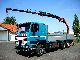 1988 Scania  142M 430HP V8 6x4 crane 13.6 m 105 long-distance Truck over 7.5t Stake body photo 4