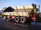 1985 Scania  R 112 6X2 BLAT / STEEL TRUCK CRANE Truck over 7.5t Tipper photo 1