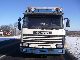 1996 Scania  P 93 4X2 PRITSCHE PLANE Truck over 7.5t Stake body and tarpaulin photo 1
