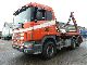 1997 Scania  R 124 GB 400 Truck over 7.5t Roll-off tipper photo 3