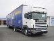 1999 Scania  114L 340 Topline Jumbozug Truck over 7.5t Stake body and tarpaulin photo 1