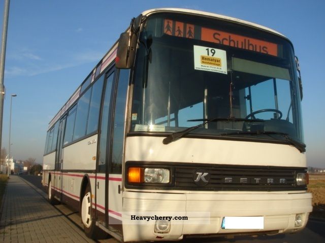 1985 Setra  S 215 SL / High Ground / Mercedes-Benz engine Coach Public service vehicle photo