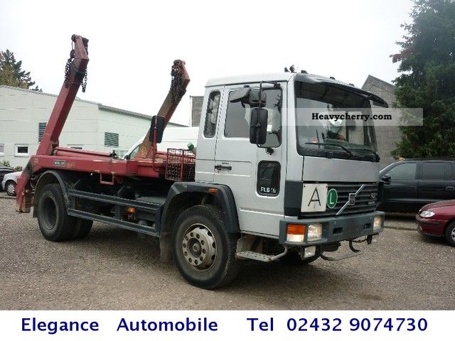1996 Volvo  FL 6/18 Teleabsetzer AHK Meiller tipper Truck over 7.5t Dumper truck photo