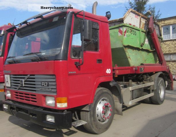 1997 Volvo  FL 7, Meiller AK 11 telescoped Truck over 7.5t Dumper truck photo