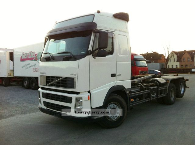 2005 Volvo  FH12-460/6x2 A-Ride/Manual/Steel/Hooklift Truck over 7.5t Chassis photo