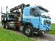 2001 Volvo  FM 12 timber trailer with crane Truck over 7.5t Timber carrier photo 1