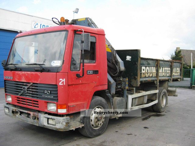 1997 Volvo  FL7-230 4X2 TRUCK CRANE EFFER 170 Truck over 7.5t Truck-mounted crane photo
