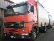 1996 Volvo  FH12 + Trailer Truck over 7.5t Stake body and tarpaulin photo 2