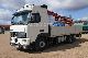 2002 Volvo  FH12 420 6x2 with CRANE HVAC 175 Truck over 7.5t Truck-mounted crane photo 1