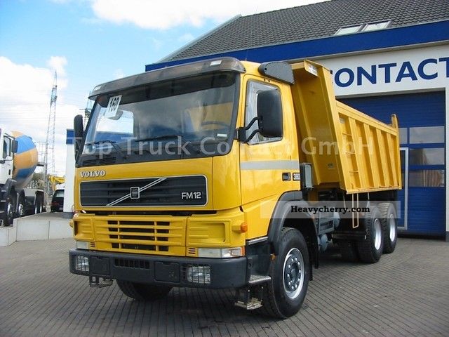 2001 Volvo  FM 12.380 6x4 Meiller dump truck TOP CONDITION Truck over 7.5t Tipper photo