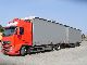 2006 Volvo  FH13 440 6x2 + Schmitz 120m3 Truck over 7.5t Stake body and tarpaulin photo 2