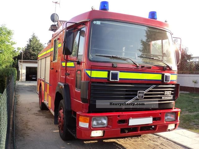 Volvo FS 7 FIRE FIRE ENGINE LHD 1995 Other Trucks Over 7 Photo And Specs