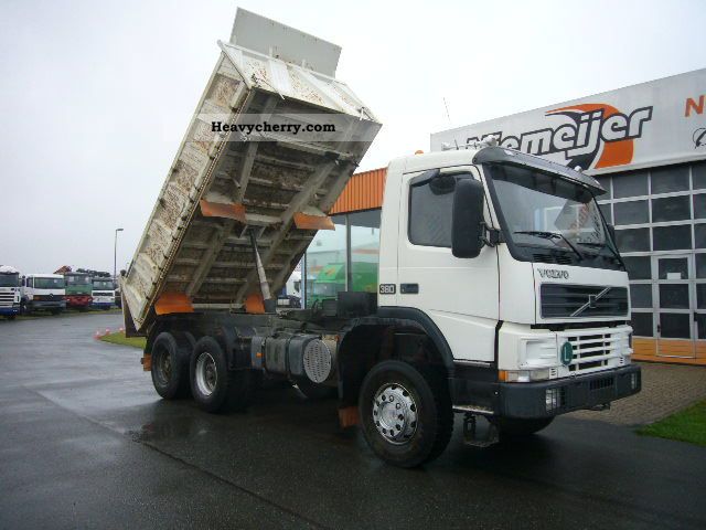 2000 Volvo  FM 12-380, 6x6, air conditioning, cruise control Truck over 7.5t Tipper photo