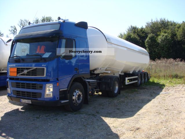 2007 Volvo  FM 400 + gas tank LDS Semi-trailer truck Hazardous load photo