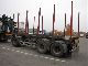 2007 Volvo  FM 64R 13 440 6x4 with crane trailer LEMEX + E4 Truck over 7.5t Timber carrier photo 3