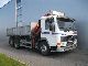 1990 Volvo  FL10.230 6X2 MANUAL WITH CRANE Truck over 7.5t Stake body photo 4