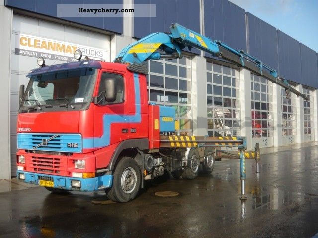 1998 Volvo  FH 16 520 6x4 + Effer 600/4S Truck over 7.5t Truck-mounted crane photo