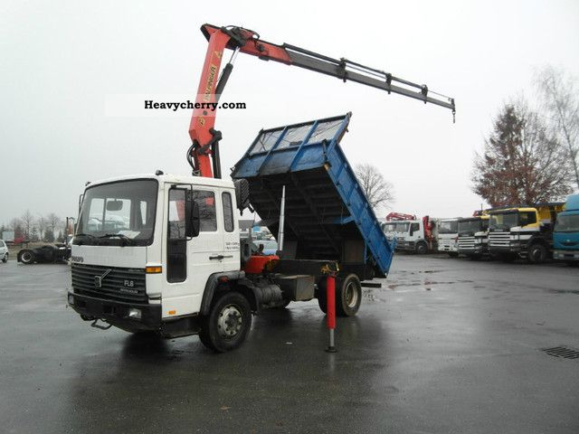 1996 Volvo  FL6 15 Intercooler Palfinger 11 000 Truck over 7.5t Tipper photo