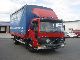 1996 Volvo  FL6 Van or truck up to 7.5t Stake body and tarpaulin photo 1