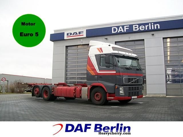 2008 Volvo  FH 400 Globetrotter, VEB, 2 tanks, LBW Truck over 7.5t Swap chassis photo