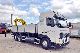 1995 Volvo  FH12 420 / 6X2 / Flatbed crane EFFER 150 4S Truck over 7.5t Stake body photo 9